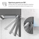 LG GBM22HSADH - Frigorífico Combi, 2m, Clasificación D, capacidad de 358l, inox antihuellas, serie 200 - 6