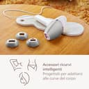 Philips Lumea 8000 Series, dispositivo di epilazione IPL, alternativa ai dispositivi di epilazione laser, con tecnologia SenseIQ, 3 accessori per corpo, viso e zone di precisione, modello BRI946/00 - 6