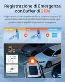 70mai Dash Cam Auto 4K 3 Canali T800E, Telecamera Tripla Anteriore e Posteriore 4K+1080P+1080P, HDR, Visione Notturna IR, Modalità Parcheggio, F1.55, GPS, Supercondensatore, 64 GB SD Inclusa - 6