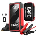 EAFC Booster Avviamento Auto 2000A 12V Avviatore Portatile Batteria Auto/Moto (6.0L Benzina/4.0L Diesel) con LED, Cavi Intelligenti & Protezione Anti-Sovraccarico Compatibile SUV/Camion/Trattori - 1