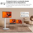 LG 32U889SA-W - Smart Monitor Swing 32", Pantalla Táctil 4K UHD (3840x2160), webOS 24, Peana Portátil y Flexible, IPS, 60Hz, HDR 10, DCI-P3 95%, USB-C, Mando a Distancia, App ThinQ, Blanco - 10