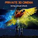 FIYAPOO Occhiali VR 3D per Smartphone, 3D Visore Realtà Virtuale, HD VR per Film & Giochi, Compatibile con la Maggior parte degli Smartphone (4,7-6,7 Pollici). Regalo di Natale Perfetto. - 2