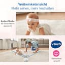 Vtech Smart Babyphone mit 2 Kameras, 1080p-FHD-Kamera und 5"-HD-IPS-Bildschirm, WLAN, Geräusch-/Bewegungserkennung, Temperatursensor, geteiltem Bildschirm, Schwenk-Neige-Zoom-Funktion: VM901-2W - 10