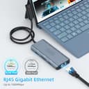 New Microsoft Surface Dock 2, 10-in-1 Surface Docking Station with 4k@60Hz HDMI,Ethernet,SD/TF Slot,USB 3.0,PD, Surface Dock Hub for Surface Pro 11/10/9/8/X/7/6/5, Surface Laptop Go 3/2, Surface Book - 7