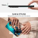 DOMAVER Case for Huawei P70 Pro, Huawei P70 Pro+ Slim Fit Glow in The Dark Hybrid Hard PC Shockproof Drop Protective Girls Women Men Phone Cover for Huawei P70 Pro/P70 Pro+, Blue Green - 5