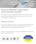 LYHome Cashmere Blanket with Merino - Wool Throw, Sofa Bed and Couch Large Bedspread, Extra Soft Warm Throws for Sofas Chairs, Single Double Size Picnic Blankets (55x79 in | 140x200 cm, Beige Stripes) - 7