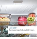 Bosch KGN492IAF Serie 4, Frigorifero combinato da libera installazione, Total No Frost, VitaFresh XXL: Spazio extra-large per i tuoi cibi freschi, PerfectFit, Luce LED, Acciaio, 203 x 70 cm - 13