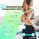 RunSTAR Körperfettwaage mit hohe Genauigkeit, Personenwaage digital mit großem Display, Waage Personen für 15 Körperzusammensetzungsmetriken, mit App-Synchronisierung, 180 kg/400 lb, Schwarz - 4