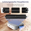 19 Stück Zubehör für Ecovacs Deebot X2 Omni/ X2/ X2 Pro Saugroboter Roboter,1 Hauptbürste, 4 HEPA-Filter, 4 Wischmopp-Pads,4 Staubbeutel, 6 Seitenbürsten,Zubehör-Set Ersatzteile Set für X2 Omni - 3