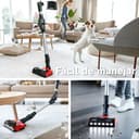 Bosch - Aspiradora Sin Cable, Unlimited 7 ProAnimal, Luces LED, Rojo, BBS711ANM - 5