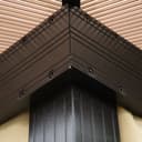 Outsunny Gazebo da Esterno 3x3.6m in Alluminio con Zanzariera e Tetto in Policarbonato, Tendone da Giardino in Poliestere - 9