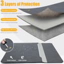 HYZUO 13.3-14 Inch Laptop Sleeve Case with Stand Feature for MacBook Pro 14 M5/M4/M3/M2/M1 2026-2021, MacBook Pro/Air 13.3, 13.5" 13.8" Surface Laptop, HP Spectre X360 13/14, Graphite - 3