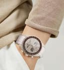 Stanchev Correa de reloj de silicona sin espacio Omega x Swatch MoonSwatch/Rolex Watch/Watch 20mm, Correa de repuesto para reloj Omega X Swatch Moonswatch Speedmaster 20mm. (Negro) - 3