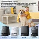 Spofan 8 Mopas de Fregado para Dreame L10s/L10/L20/X40/L40/X50/L40s/L50 Pro Ultra, para Xiaomi X20 Pro/Max/5/5 Pro, para Ecovacs T30/T30S/T50 Pro OMNI Robot Aspirador, Recambios Reutilizable y Lavable - 3