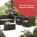 SP Berner Shaf - EVO Confort | Set Muebles de Salon Exterior - Conjunto Muebles Jardin Exterior 4 Plazas | Fabricado en España con Materiales Reciclados - Color Grafito - 9