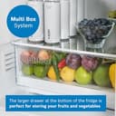 Bosch Home & Kitchen Appliances Bosch KGN34NWEAG Serie 2 Freestanding Fridge Freezer, No Frost, 297L capacity, 60cm wide, White - 13