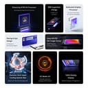 realme GT neo 3 80 W - 8+256GB 5G Smartphone ohne Vertragy,MediaTek Dimensity 8100 Prozessor, SuperDart-Aufladung,120 Hz Super OLED Display,Dual SIM,NFC,Sprint White - 4