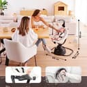 Babymoov Babyschaukel Swoon Evolution Curl White - elektrische Babywippe mit 8 Schaukelbewegungen, 360° rotierbarer Sitz, 12 Melodien - 7