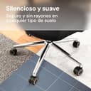 LUTIVO Alpha Silla Escritorio [Original] Silla ergonómica con 11 ajustes de Confort para hasta 150 kg | Silla giratoria sobre Ruedas | Silla Oficina para Trabajar Desde casa - 7