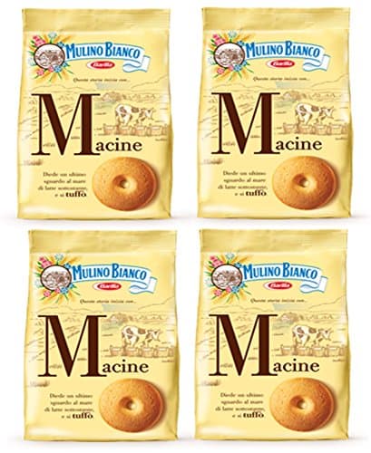 Mulino Bianco Macine 400g Italian Biscuits - Set of 4