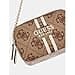 GUESS Noelle II Crossbody Camera Bag Latte Logo/Brown - 5