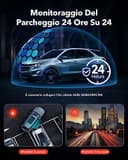 REDTIGER Dash Cam 4K/2.5K Anteriore e Posteriore, Dashcam STARVIS 2, Schermo IPS da 3,18 Pollici, Scheda da 128 GB Inclusa,WiFi 5,8 GHz,GPS,WDR Grandangolare a 170,Supporta Fino a 256 GB(F7NP) - 6