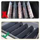WELL GRILL Flavorizer Bars y reflector de calor para Weber Genesis II 300 Series, II E-310 E-330 E-335 S-335, II LX S/E-340 Series, cubierta de quemador de gas de repuesto para Weber 66795 66032 66040 - 5