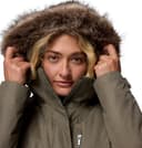 Columbia Suttle Mountain Long Insulated Jacket, Waterproof, Termoriflettente, Imbottitura sintetica, Maniche regolabili, Pelliccia sintetica staccabile - da donna - 6