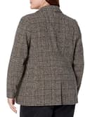 The Drop Blazer da Donna, Blake, Lungo, Plaid, S - 5