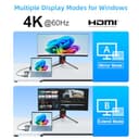 New Microsoft Surface Dock 2, 10-in-1 Surface Docking Station with 4k@60Hz HDMI,Ethernet,SD/TF Slot,USB 3.0,PD, Surface Dock Hub for Surface Pro 11/10/9/8/X/7/6/5, Surface Laptop Go 3/2, Surface Book - 5