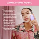 FOREO Deep & Gentle LUNA 4 Sensitive Set - Spazzola detergente viso per pelli sensibili + LUNA Micro-Foam Cleanser 2.0 (100 ml) - Set beauty con massaggiatore viso in silicone detergente e rassodante - 7