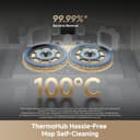 dreame Matrix10 Ultra Robot Vacuum, Multi-Mop Switching, 8cm Obstacle Clearing, 30,000Pa Suction, Self Empty&Refill, Mop Self-Cleaning, 100% Detangling, 240+ Obstacle Avoidance, Voice Control - 10