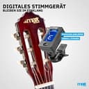 MAX SoloArt - 4/4 Akustik Gitarre für Anfänger Einsteiger Erwachsene - Akustikgitarre inkl. Tasche, Stimmgerät, Plektrum, Gurt und Zubehör - Acoustic Guitar, Konzertgitarre in Naturholz - 5