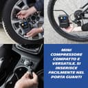 MICHELIN 009518 Mini Compressore Gonfiatore Portatile Digitale 12V 3,5 bar - 3