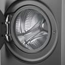 HOOVER Pro Wash Series 3 Washing Machine, 11kg, 1400 rpm, A-20 percent Energy Class, 16 Programmes, XL Soft Drum, WIFI Connected, Graphite-Black Door, 62x60x85 cm -HBR 411BL9G-80 - 11