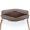 Michael Kors Women's Jet Set Item LARGE EAST WEST CHAIN Crossbody (BROWN/SOFTPINK) - 5