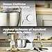 Kenwood Chef XL Impastatrice Planetaria KVL4100W, 3 Ganci e Fruste per Impastare, Montare e Miscelare, Ciotola da 6.7 L, Lavabile in Lavastoviglie, Motore da 1200W, Bianco - 4