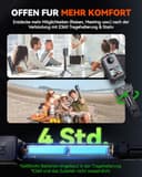 VANTRUE E360 ACE 5.2K Panorama+1440P Dashcam mit Dual STARVIS 2 HDR Nachtsicht, 3 Kanal 360° Dash Cam inkl. Tragehalterung zum Handheld, Sprachgesteuerte Auto Kamera, App, 1.54″ Touchscreen, Parkmodus - 8