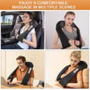Shiatsu Neck and Shoulder Massager with Heat, Back Massager-Electric Deep Tissue 3D Kneading Massage for Shoulder Leg Body Muscle Pain Relief Use for Home Office,Best Gifts for Women Men Mom Dad - 9