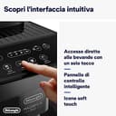 De'Longhi Magnifica Evo ECAM292.52.GB Macchina Automatica per Caffè in Chicchi, Macinacaffè Integrato, Pannello Comandi ad Icone, LatteCrema System con Caraffa Montalatte Automatica, 1450W, Nera - 6
