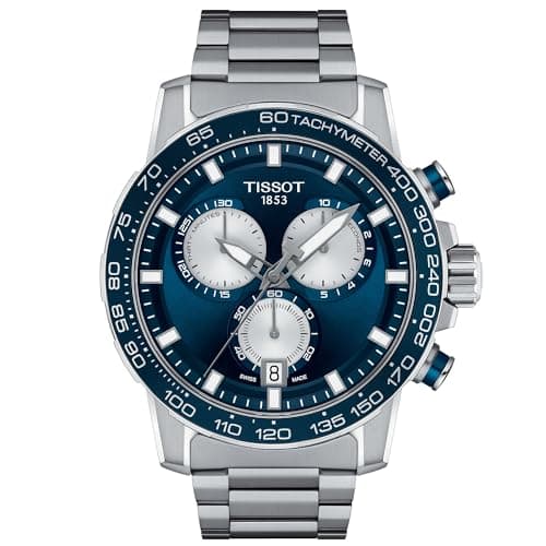 Tissot Men's Chronograph Watch Supersport Chrono Blue Steel T125.617.11.041.00