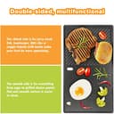 GFTIME 7638 44,5 cm Grillrost und Grillplatte für Weber Spirit I II E310 E320 E330 S310 S320 S330 Gasgrills, Gusseisen Ersatzteile für Weber Spirit 300 Series, 2 Stück - 7