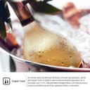 Hisense RF728N4SASE French Door Kühl-Gefrier-Kombination Premium Inox-Look - 13