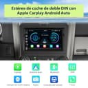 Hexinex 2 DIN Radio Coche Universal con Pantalla Táctil 7 Pulgadas, con CarPlay/AndroidAuto/Mirror Link, Admite Carga Type-C/USB/Micrófono/FM/EQ/WiFi/GPS/Bluetooth/USB/SWC y Cámara Trasera - 3