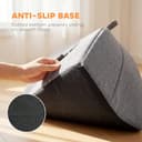 PawHut Cat Cave Bed for Indoor Kittens, Cat House with Removable Cushion and Teaser Ball, Kitty Igloo with Anti-Slip Base, 42 x 42 x 39 cm, Grey - 6