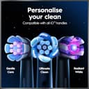 Oral-B iO10 Electric Toothbrushes Adults, Gifts For Women / Men, 1 Handle, 3 Toothbrush Heads, Charging Travel Case, Toothbrush Head Holder, 7 Modes, 2 Pin Plug, Cosmic Black, Oral B IO Toothbrush - 13