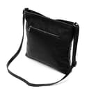 FIRENZE ARTEGIANI. Altino borsa a tracolla donna. Vera pelle con finitura Dollaro. 27 x 6 x 25 cm. Colore: nero, Nero, Utility - 3