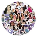 Olivia Rodrigo Paquete de pegatinas 55 piezas | Pegatinas para adultos, coche, computadora portátil, botellas de agua, pegatinas para adolescentes lindas calcomanías de vinilo - 1