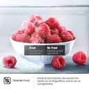 Hisense RB440N4CCB - Frigorífico Combi, Eficiente Clase B, Capacidad 336 L, Multi-air Flow, Micro Vents Cooling, Congelamiento Rápido, Total No Frost, Puerta Reversible, Color Inox - 13