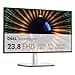 Dell U2424H UltraSharp 24" Full HD (1920x1080) Monitor, 120Hz, IPS, 5ms, 100% sRGB, 2x USB-C, 2x DisplayPort, HDMI, 3x USB, 3 Anni di Garanzia, Argento - 1
